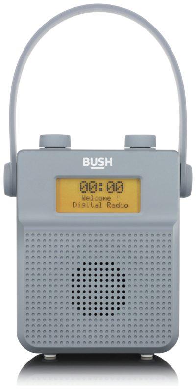 Bush - All Weather Rechargeable Bluetooth DAB Radio - Grey